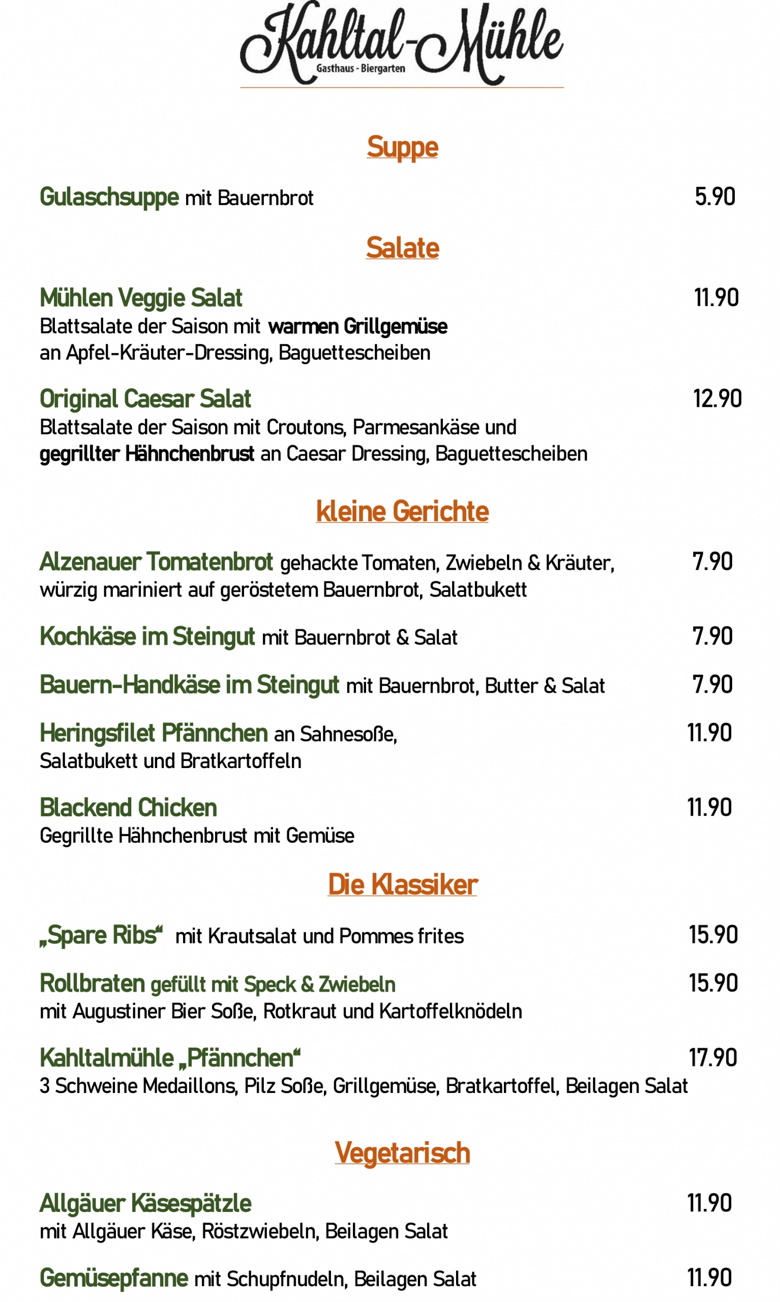 Kahltalmuhle Gasthaus Biergarten Ein Erlebnis Fur Alle Besucher
